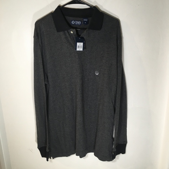 Chaps Other - NWT Chaps Long Sleeved Collared Shirt Sz Med ST31